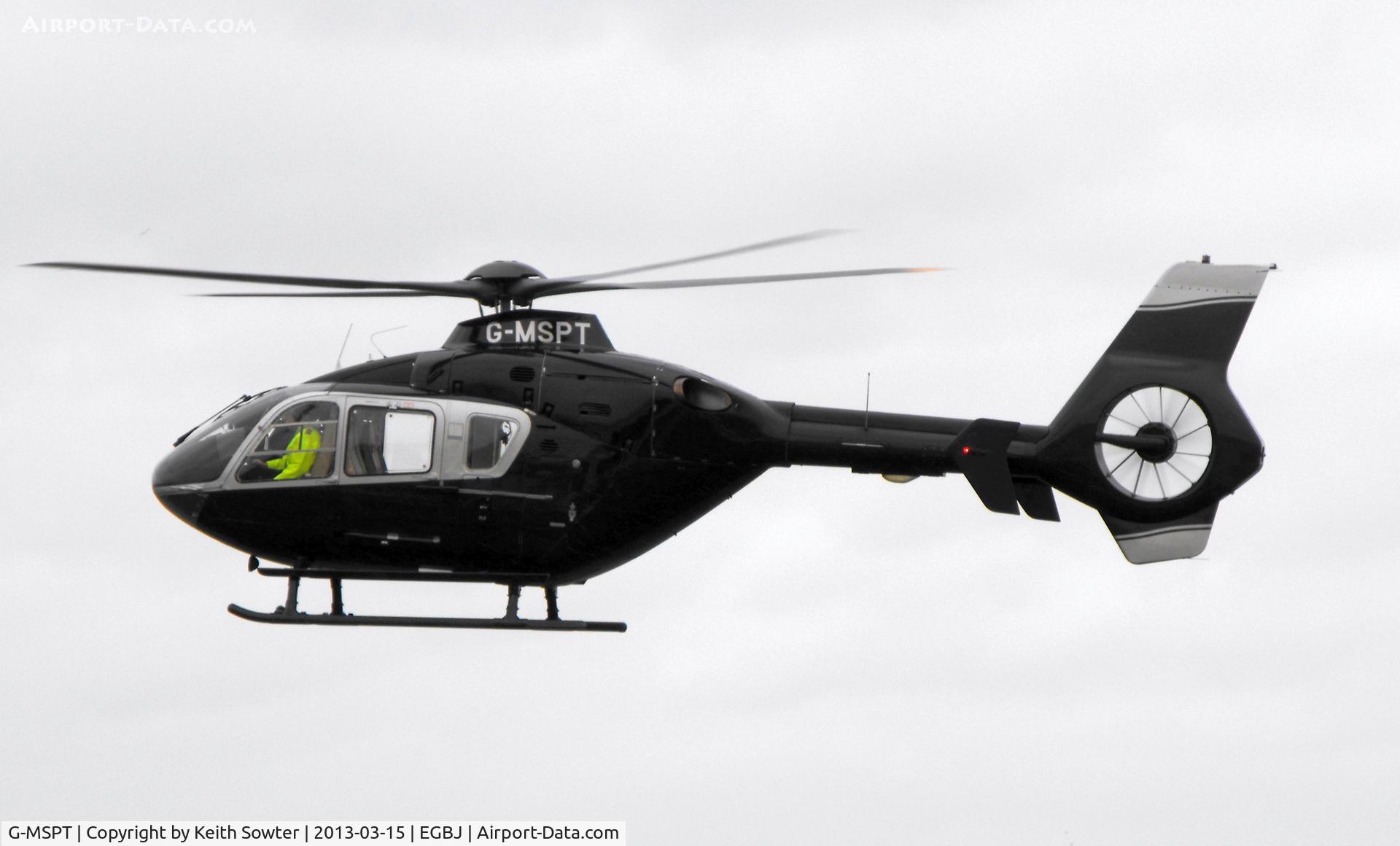 G-MSPT, 2004 Eurocopter EC-135T-2 C/N 0361, At Staverton Airfield