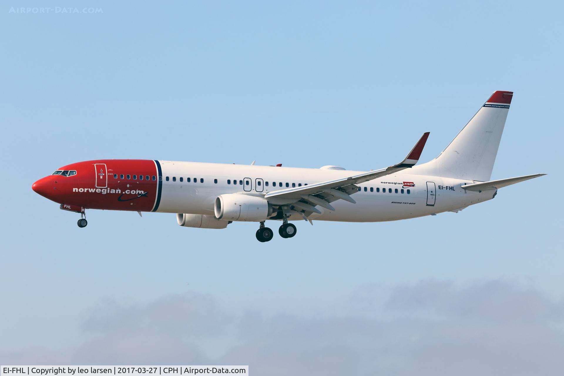 EI-FHL, 2015 Boeing 737-8JP C/N 42078, Copenhagen 27.3.2017