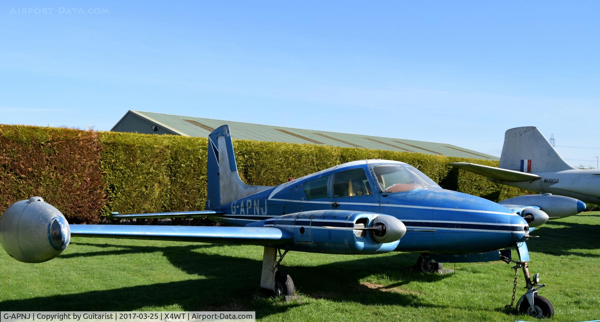 G-APNJ, Cessna 310 C/N 35335, At the Newark Air Museum