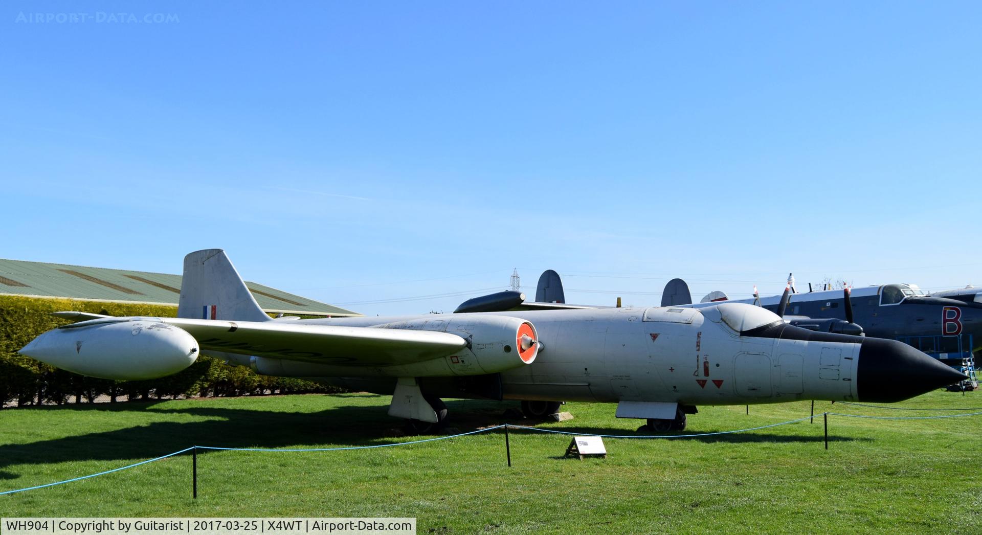 WH904, 1954 English Electric Canberra T.19 C/N SH1647, At the Newark Air Museum