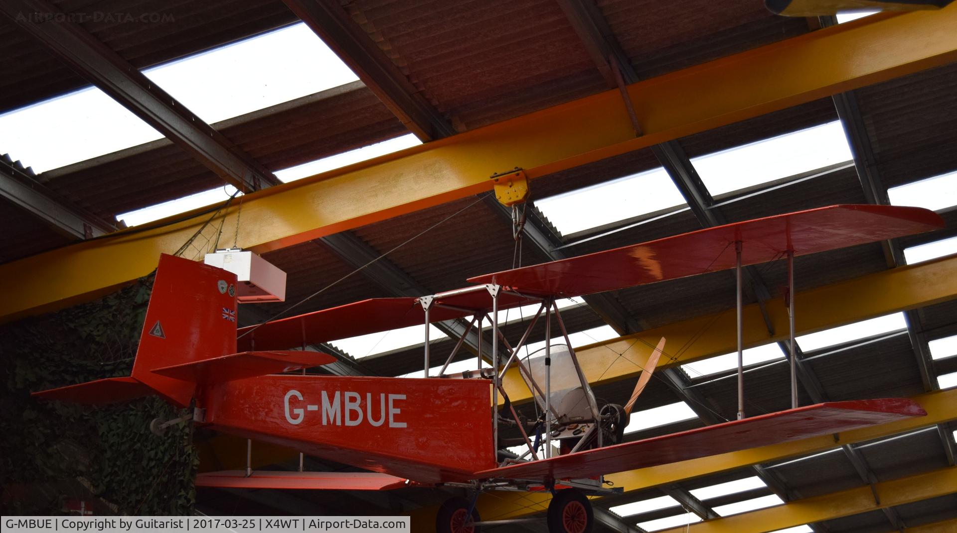 G-MBUE, Micro Biplane Aviation Tiger Cub 440 C/N MBA-001, At the Newark Air Museum