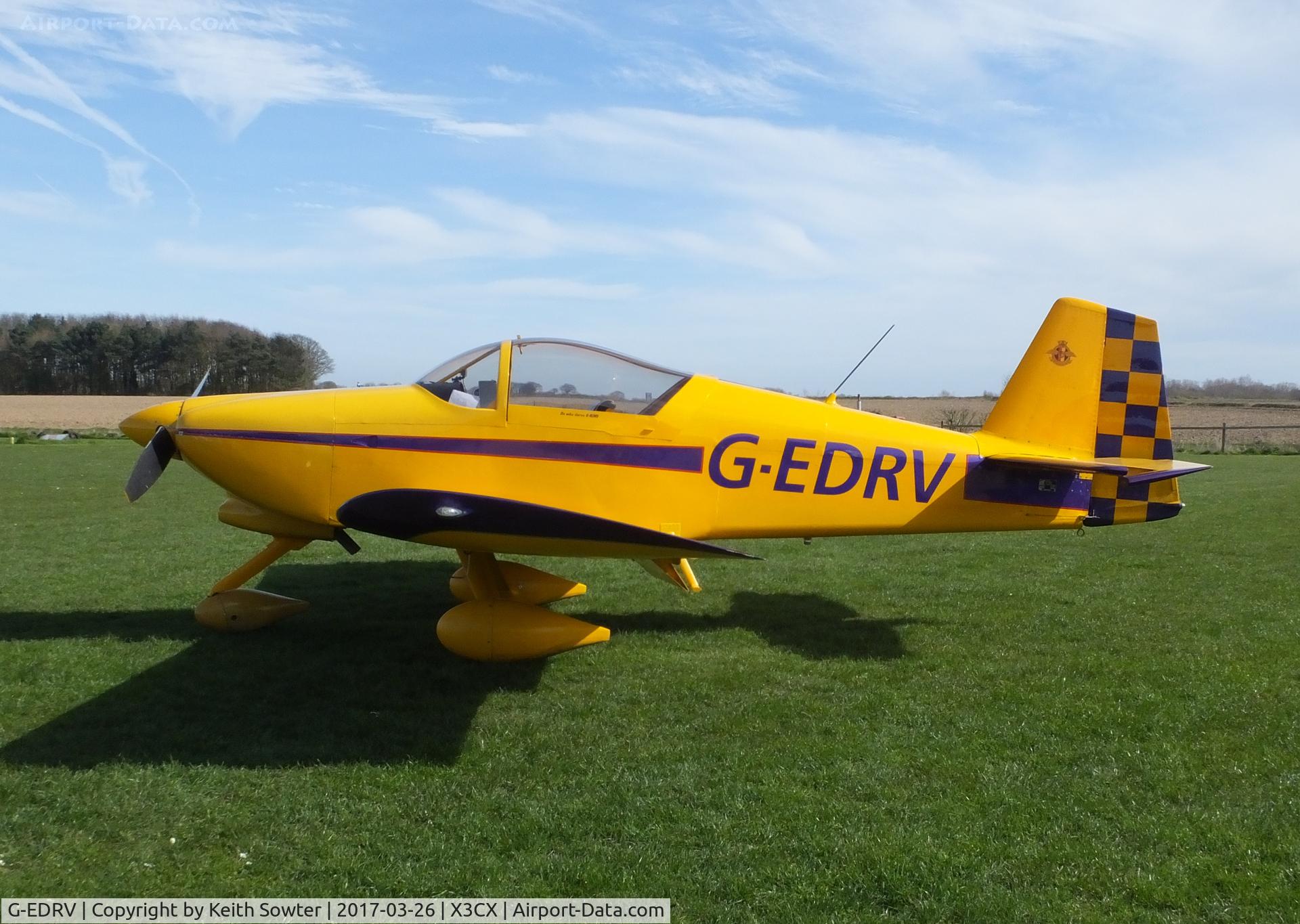 G-EDRV, 2004 Vans RV-6A C/N PFA 181A-13451, Visiting Northrepps