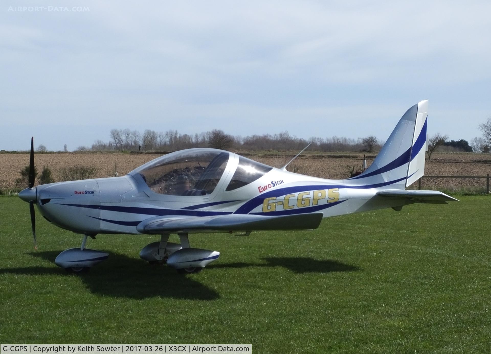 G-CGPS, 2010 Aerotechnik EV-97 Eurostar SL C/N LAA 315B-14987, Visiting aircraft
