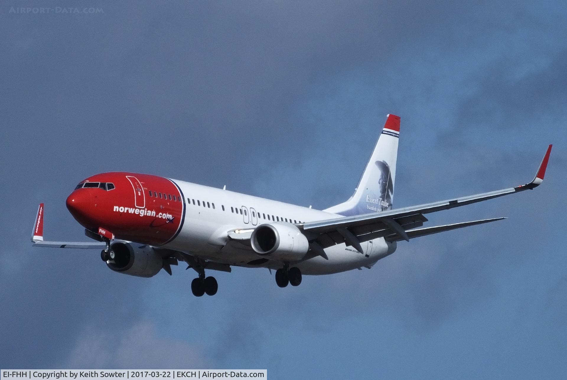 EI-FHH, 2010 Boeing 737-8FZ C/N 31713, Short finals to land at Copenhagen