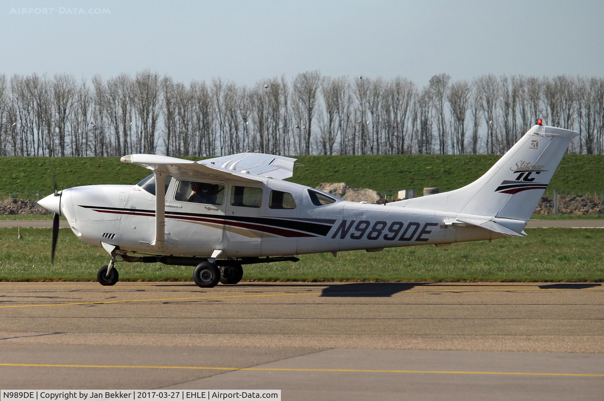 N989DE, 2000 Cessna T206H Turbo Stationair C/N T2068001, Lelystad Airport