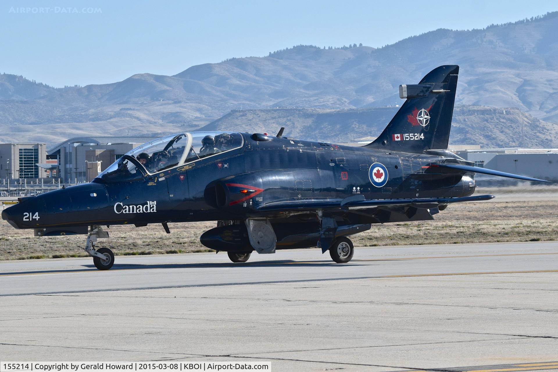 155214, 2001 BAe Systems CT-155 Hawk C/N IT022/708, Taxiing on Bravo.