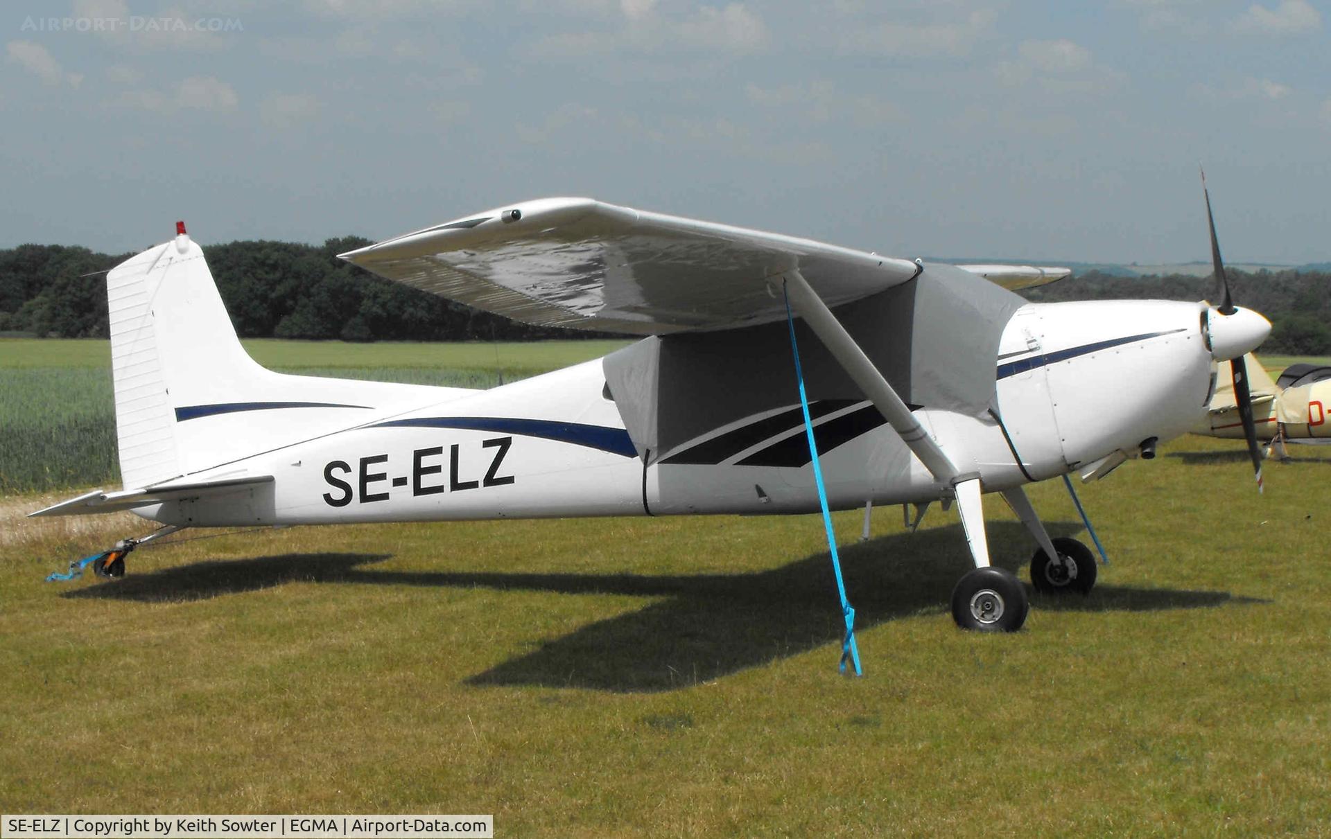 SE-ELZ, 1963 Cessna 185B Skywagon Skywagon C/N 185-0578, Visiting Fowlmere