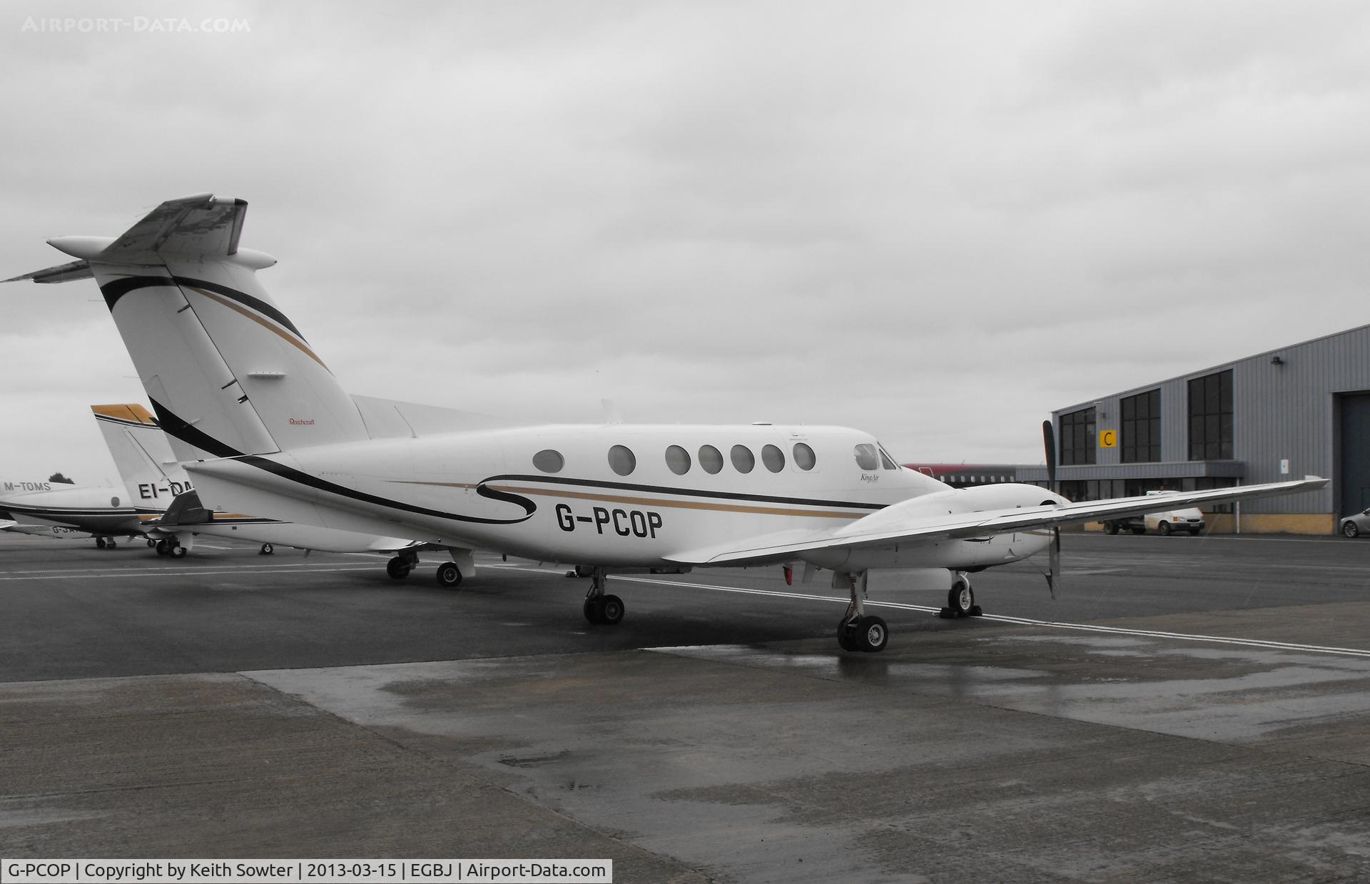 G-PCOP, 2004 Raytheon B200 King Air C/N BB-1860, Staverton airfield
