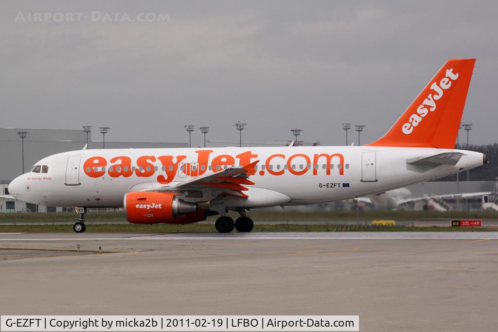 G-EZFT, 2009 Airbus A319-111 C/N 4132, Taxiing