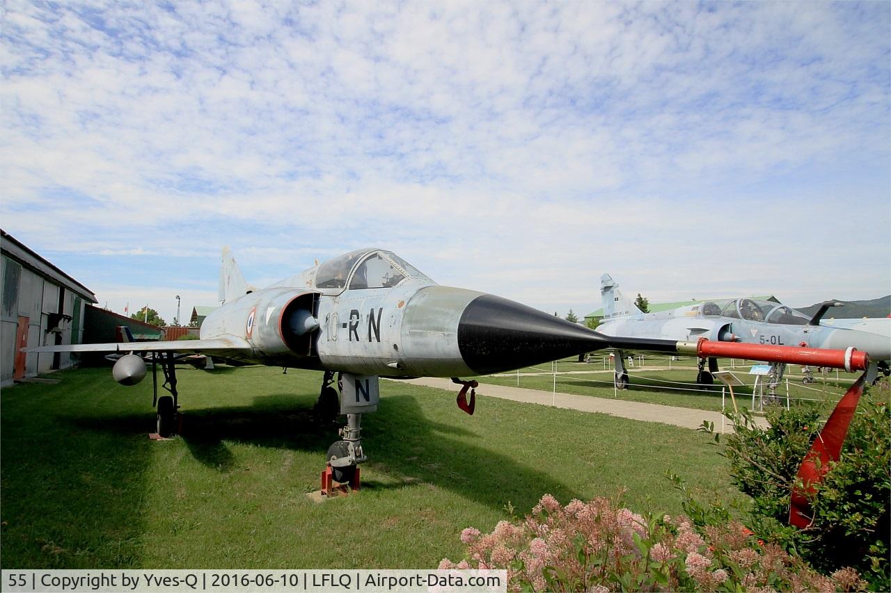 55, Dassault Mirage IIIC C/N 55, Dassault Mirage IIIC, Musée Européen de l'Aviation de Chasse, Montélimar-Ancône airfield (LFLQ)