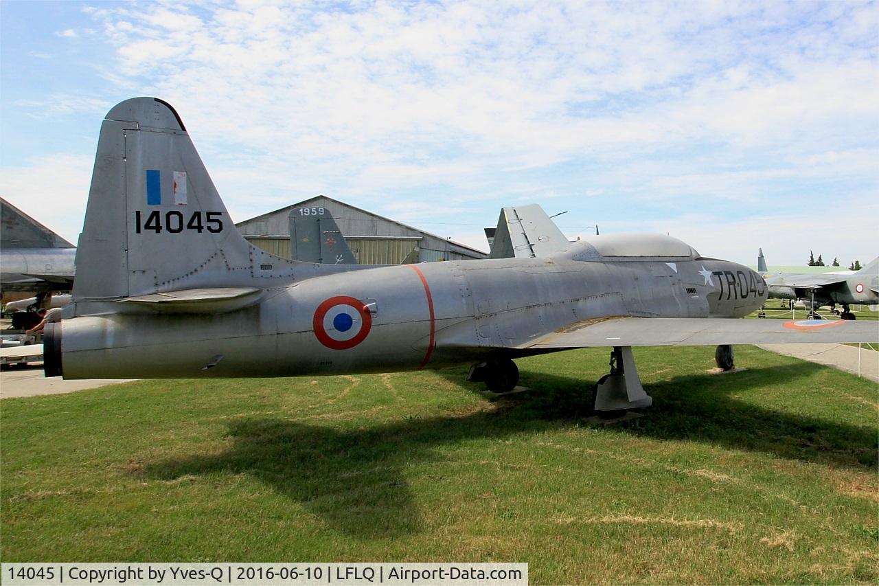 14045, 1951 Lockheed T-33A Shooting Star C/N 580-5339, Lockheed T-33A Shooting Star, Musée Européen de l'Aviation de Chasse at Montélimar-Ancône airfield (LFLQ)