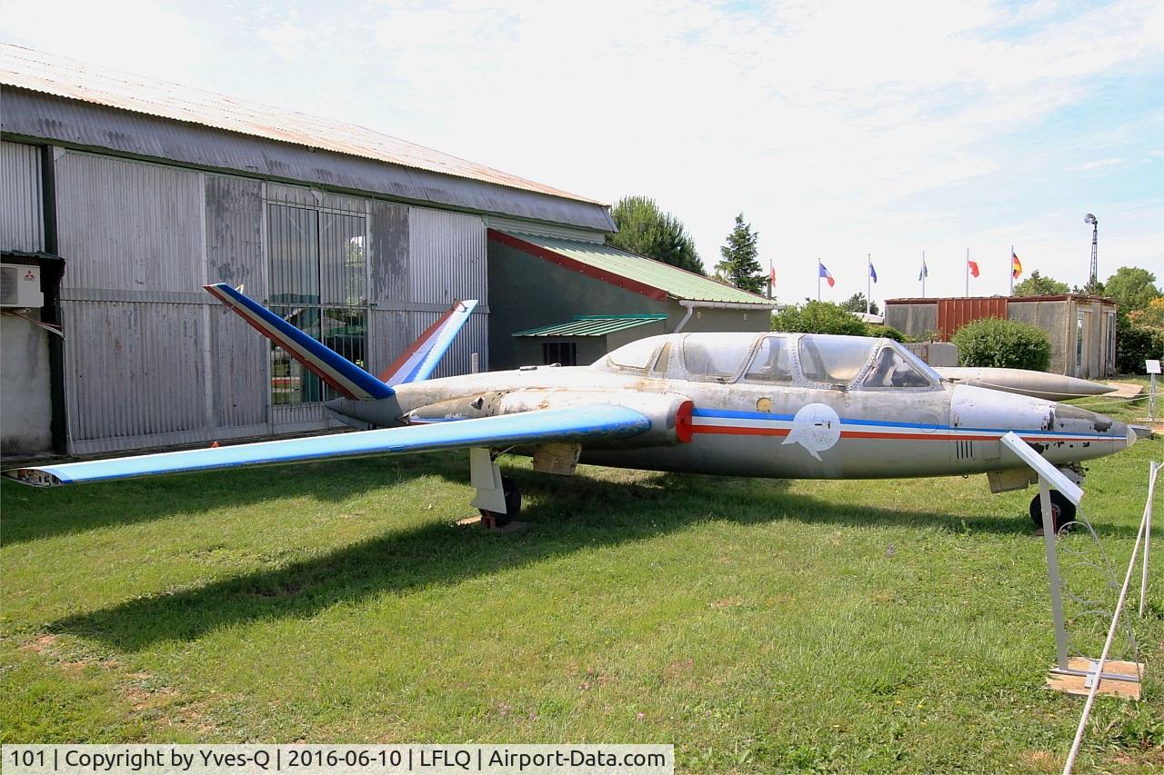 101, Fouga CM-170 Magister C/N 101, Fouga CM-170 Magister, Musée Européen de l'Aviation de Chasse, Montélimar-Ancône airfield (LFLQ)