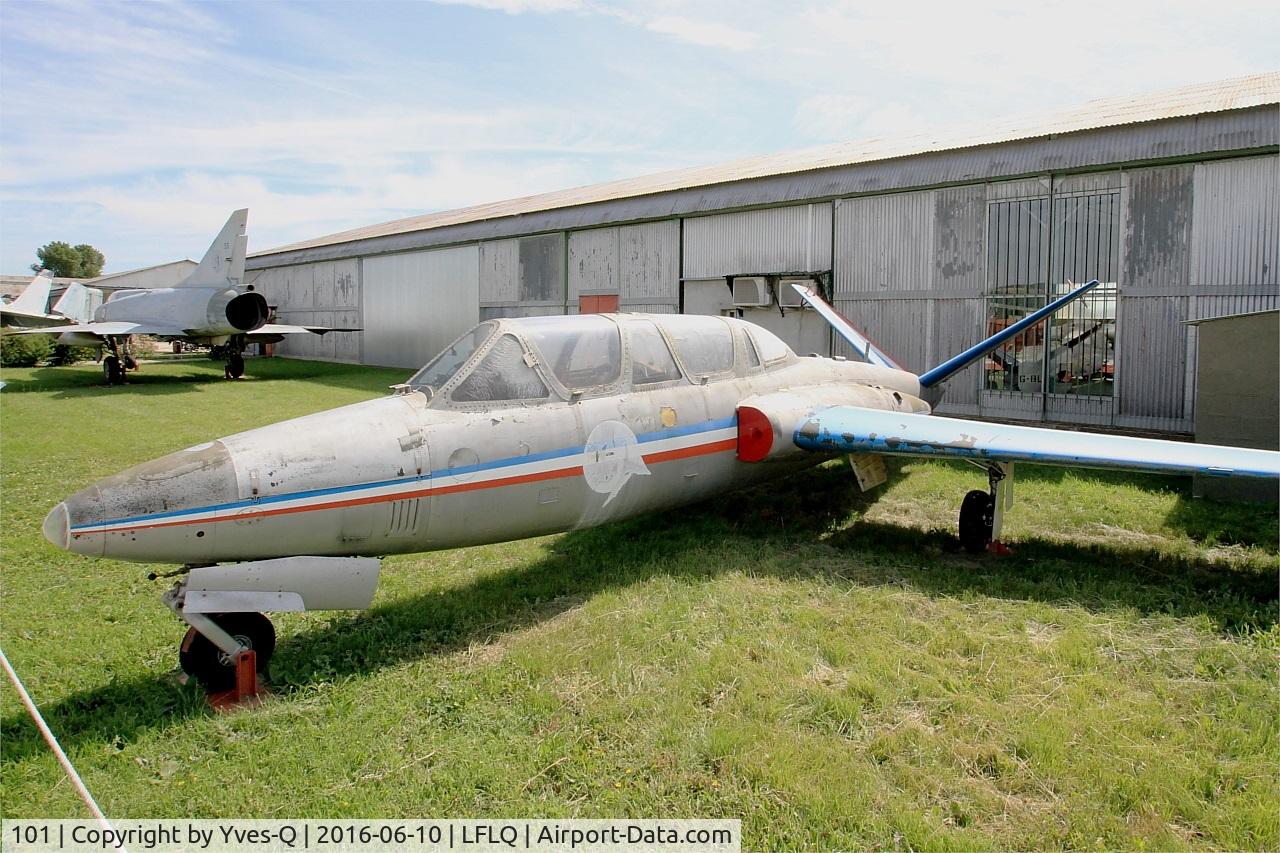 101, Fouga CM-170 Magister C/N 101, Fouga CM-170 Magister, Musée Européen de l'Aviation de Chasse, Montélimar-Ancône airfield (LFLQ)