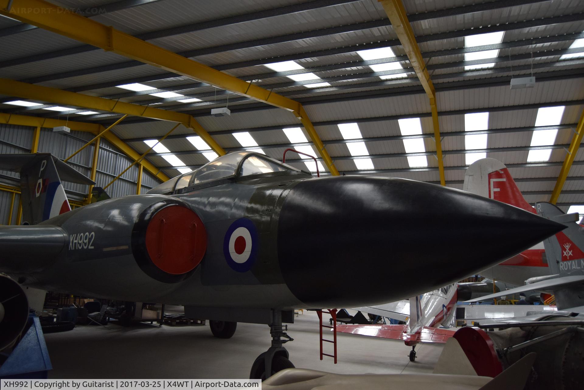 XH992, 1959 Gloster Javelin FAW.8 C/N Not found XH992, At the Newark Air Museum