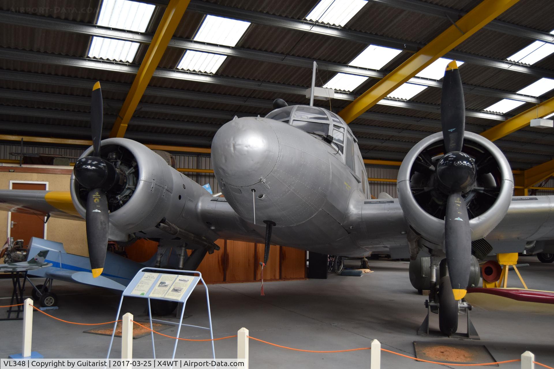 VL348, Avro 652A Anson C.19 Srs 2 C/N 34219, At the Newark Air Museum