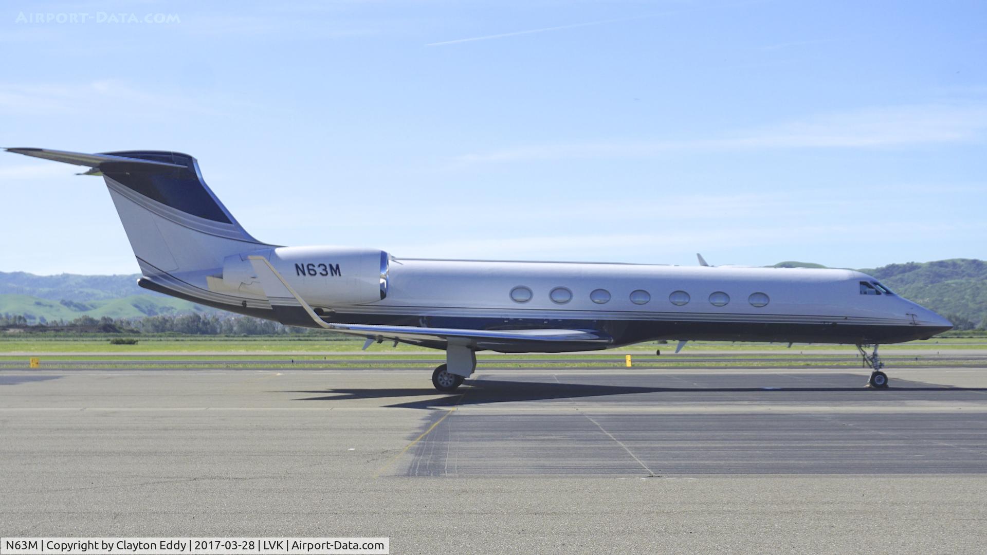 N63M, 1990 Gulfstream Aerospace Gulfstream IV C/N 1152, Livermore Airport California. 2017.