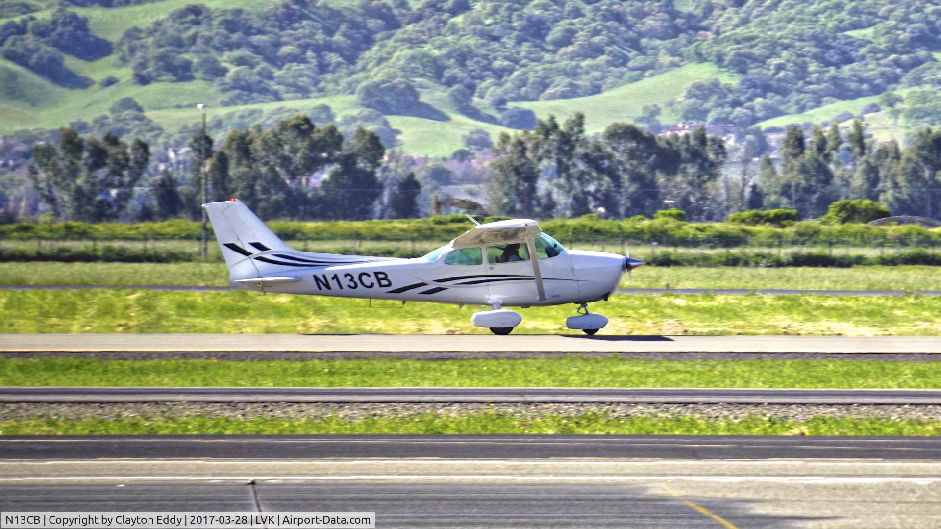 N13CB, 1981 Cessna 172P C/N 17274805, Livermore Airport California 2017.