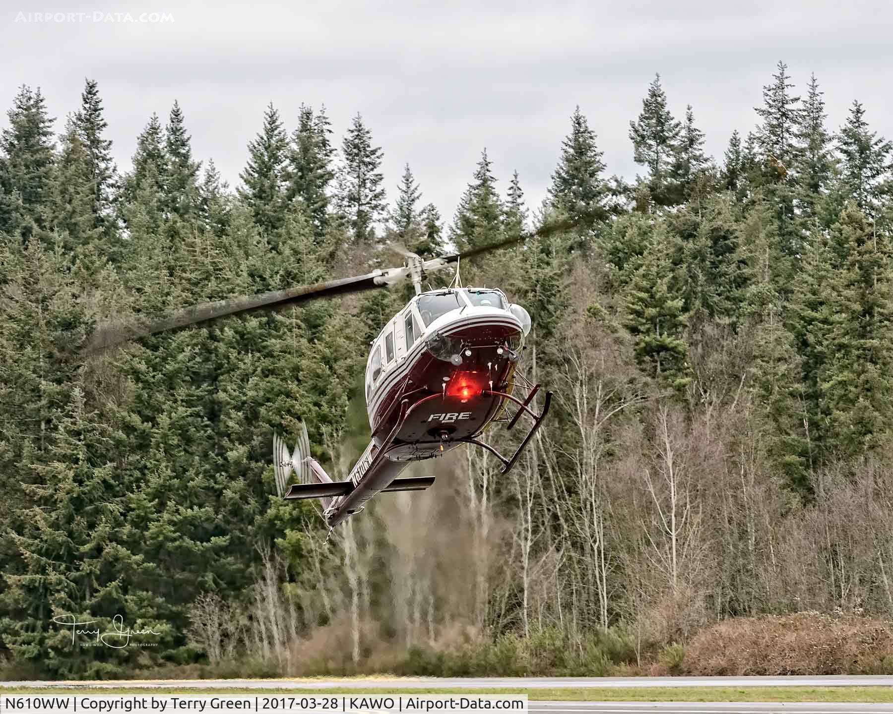 N610WW, 2008 Bell 210 C/N 21004, KAWO
