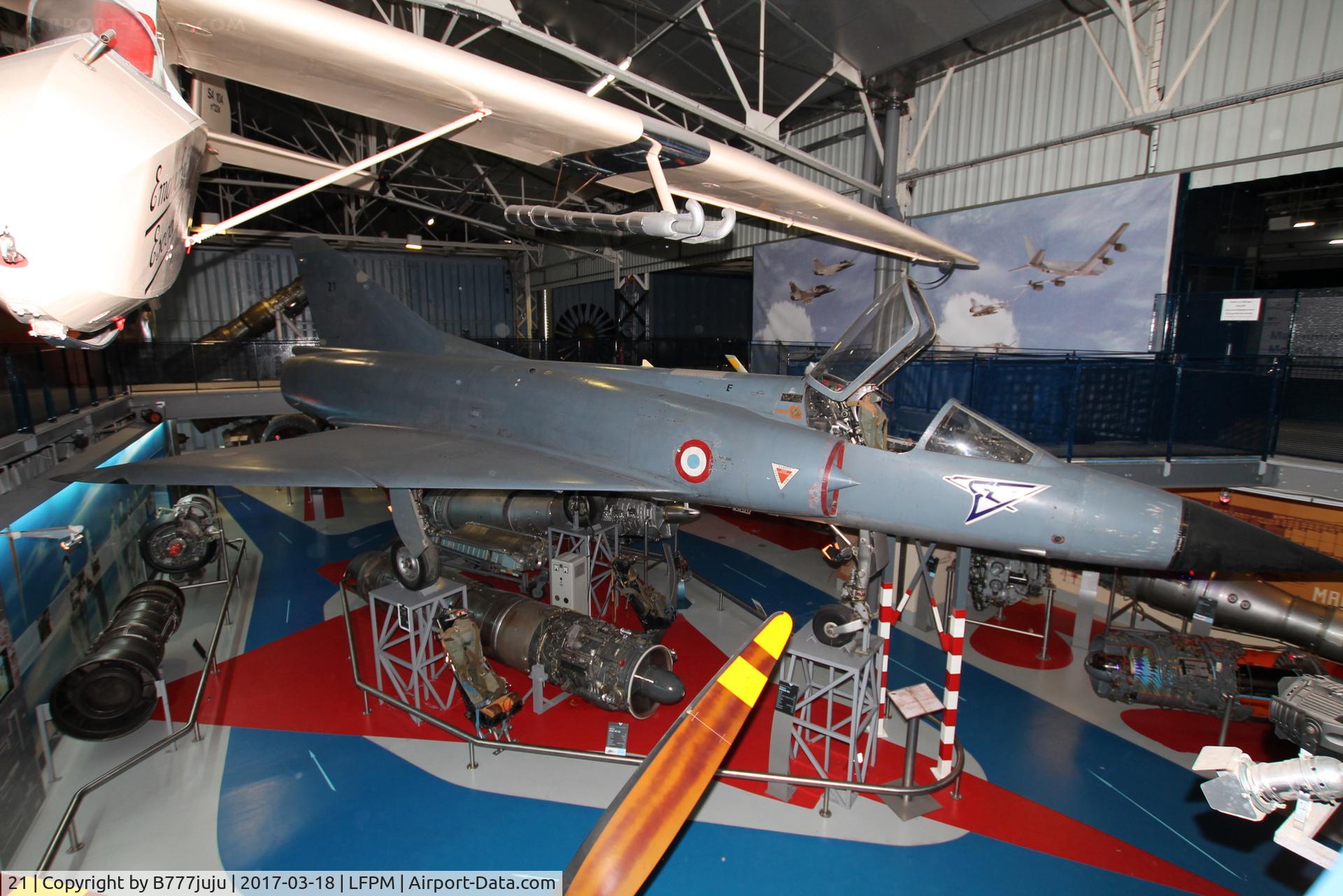 21, Dassault Mirage IIIC C/N 21, at SNECMA museum