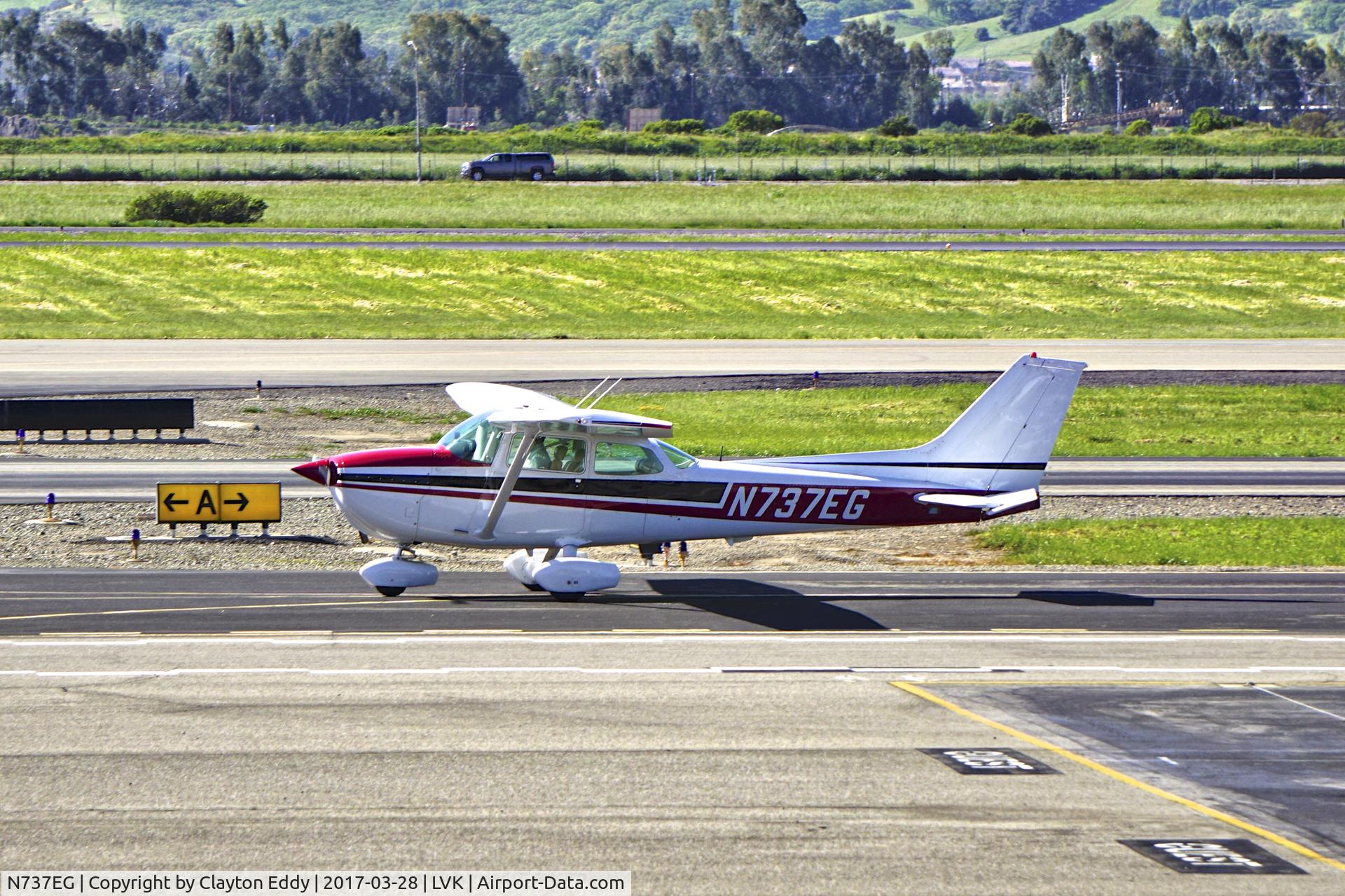 N737EG, 1977 Cessna 172N C/N 17269356, Livermore Airport California 2017.