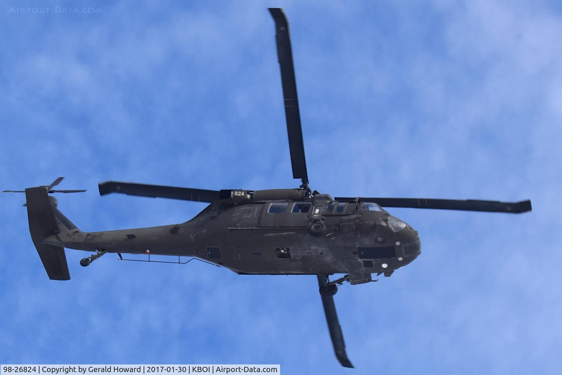 98-26824, 1998 Sikorsky UH-60L Black Hawk C/N 70-2489, 1-183rd AVN BN, Idaho Army National Guard.