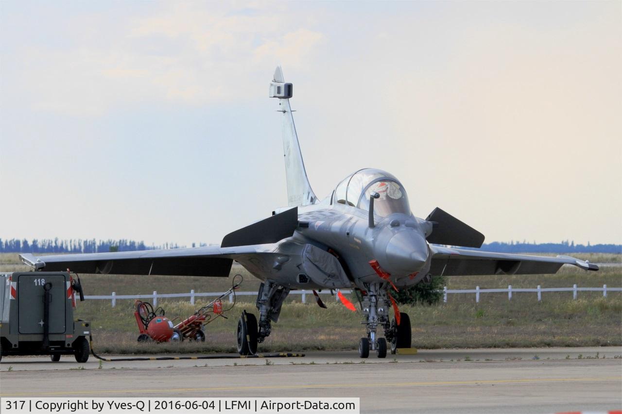 317, Dassault Rafale B C/N 317, Dassault Rafale B, Flight line, Istres-Le Tubé Air Base 125 (LFMI-QIE) open day 2016
