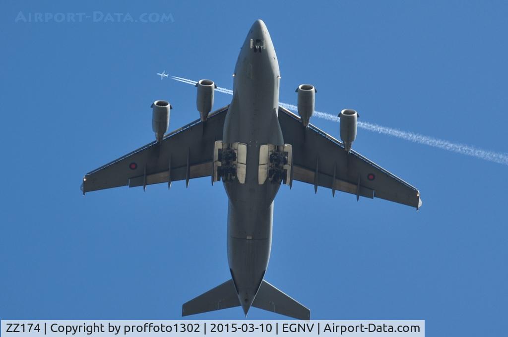 ZZ174, 2001 Boeing C-17A Globemaster III C/N F-081, Overshot