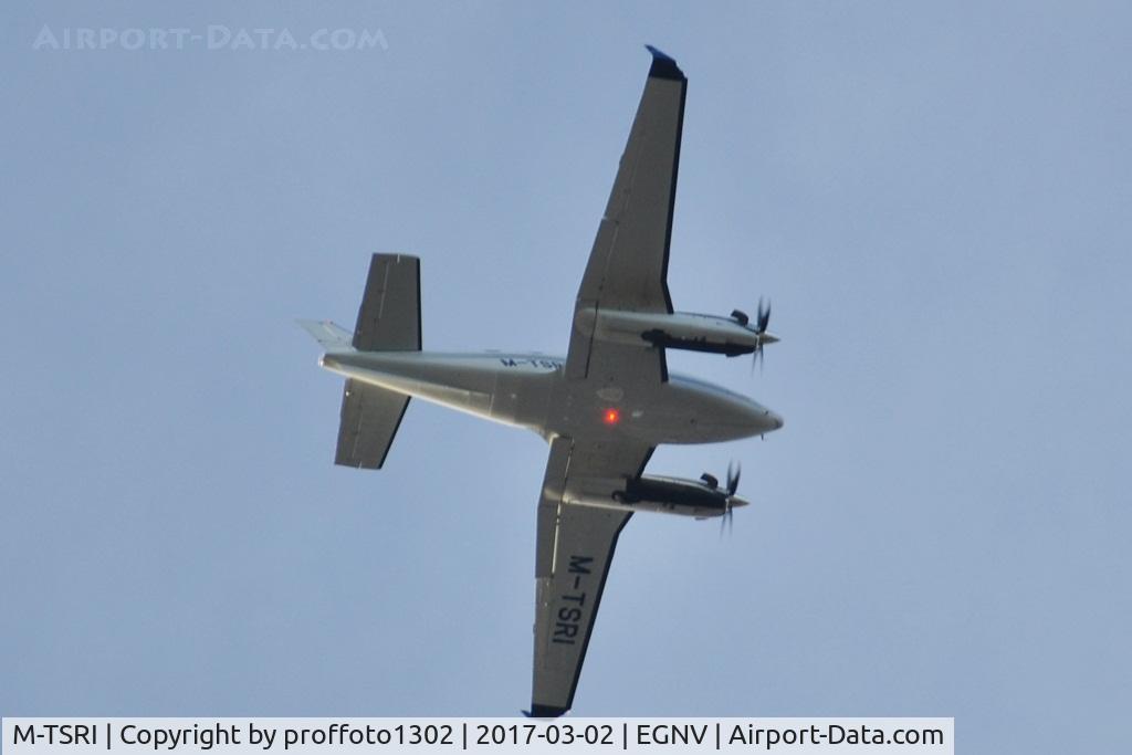 M-TSRI, Hawker Beechcraft C90GTI King Air C/N LJ-2033, Overshot