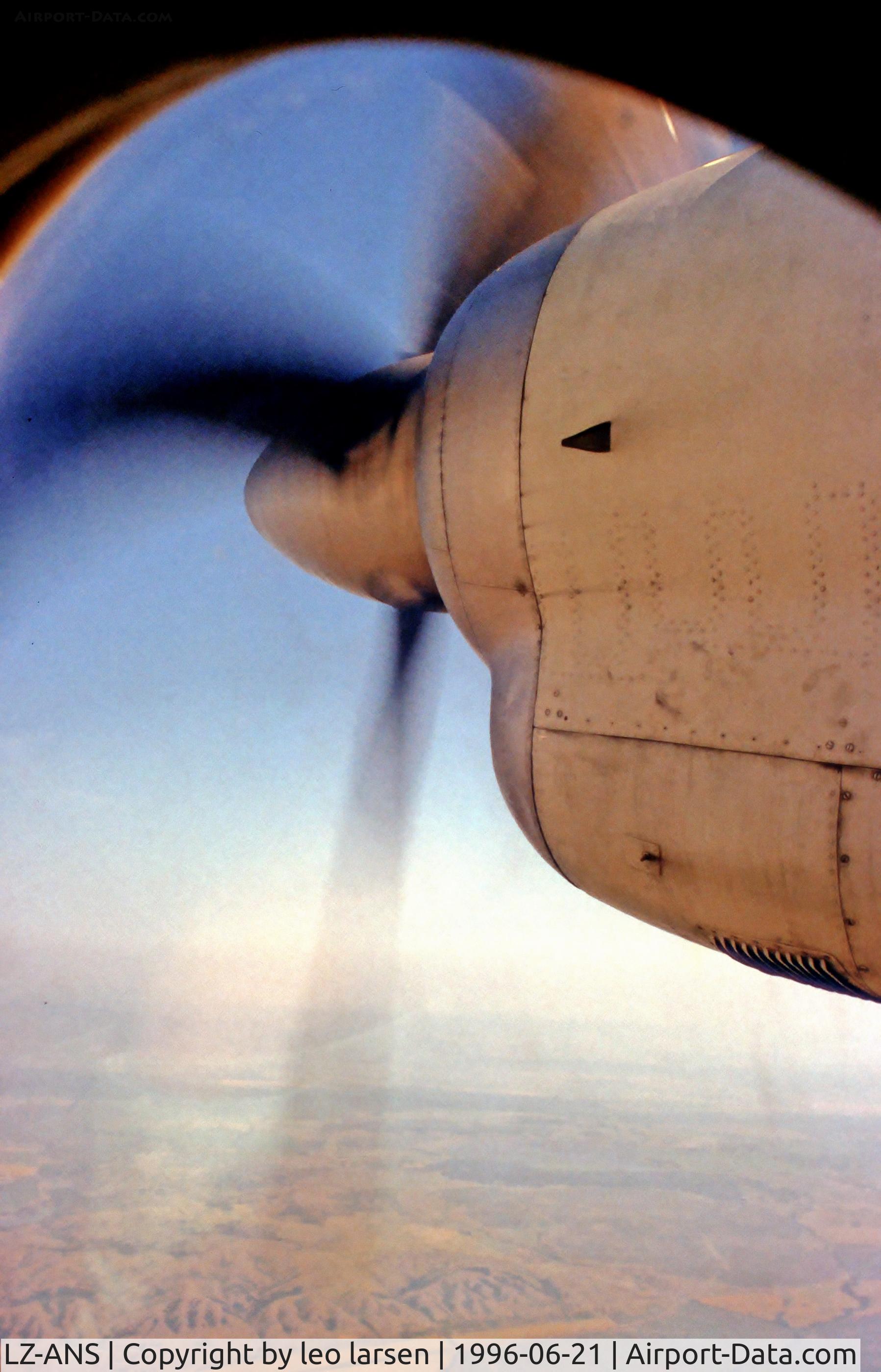 LZ-ANS, 1971 Antonov An-24W C/N 07306006, in Air BOJ-SOF 21.6.1996