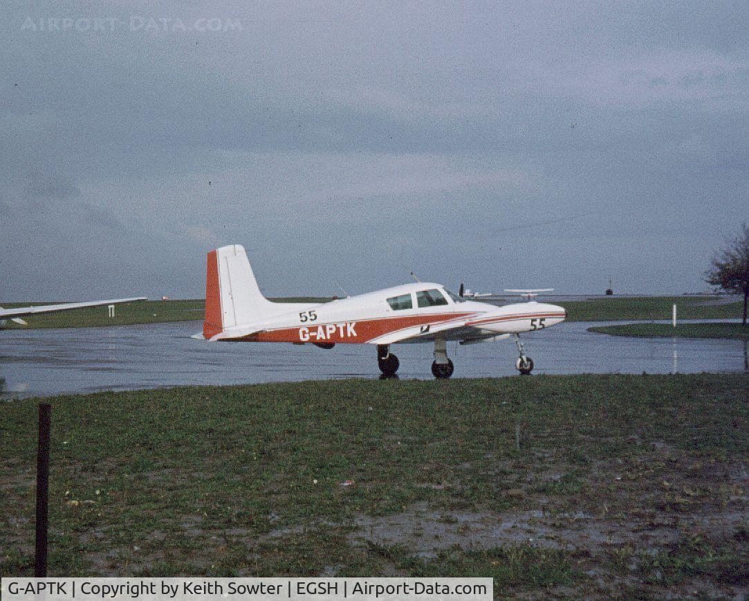 G-APTK, Cessna 310 C/N 35453, Crashed the next day