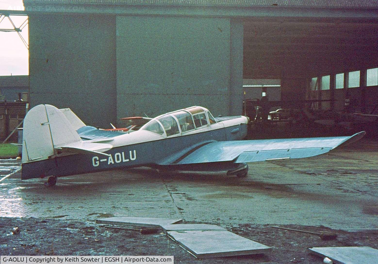 G-AOLU, 1950 Percival P40 Prentice T.1 C/N 5830/3, Based aircraft at the time
