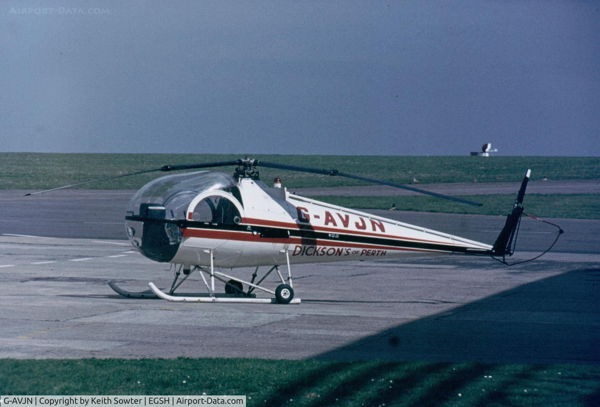 G-AVJN, 1967 Brantly B-2B C/N 473, Visiting aircraft