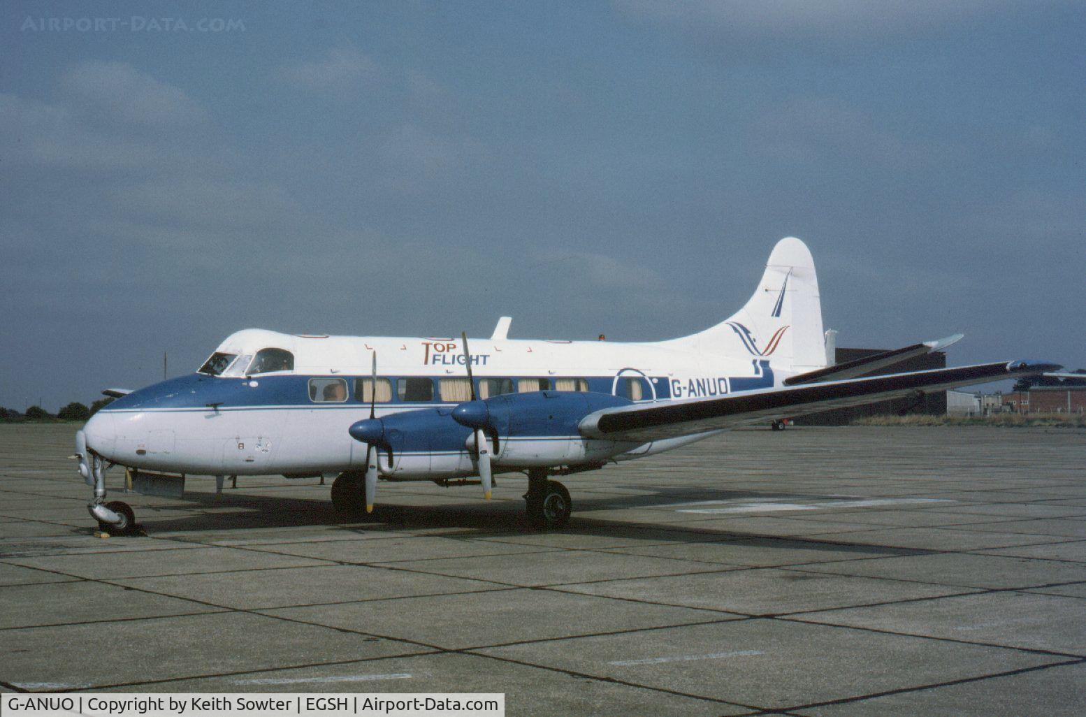 G-ANUO, 1954 De Havilland DH-114 Heron 2D C/N 14062, Visiting aircraft