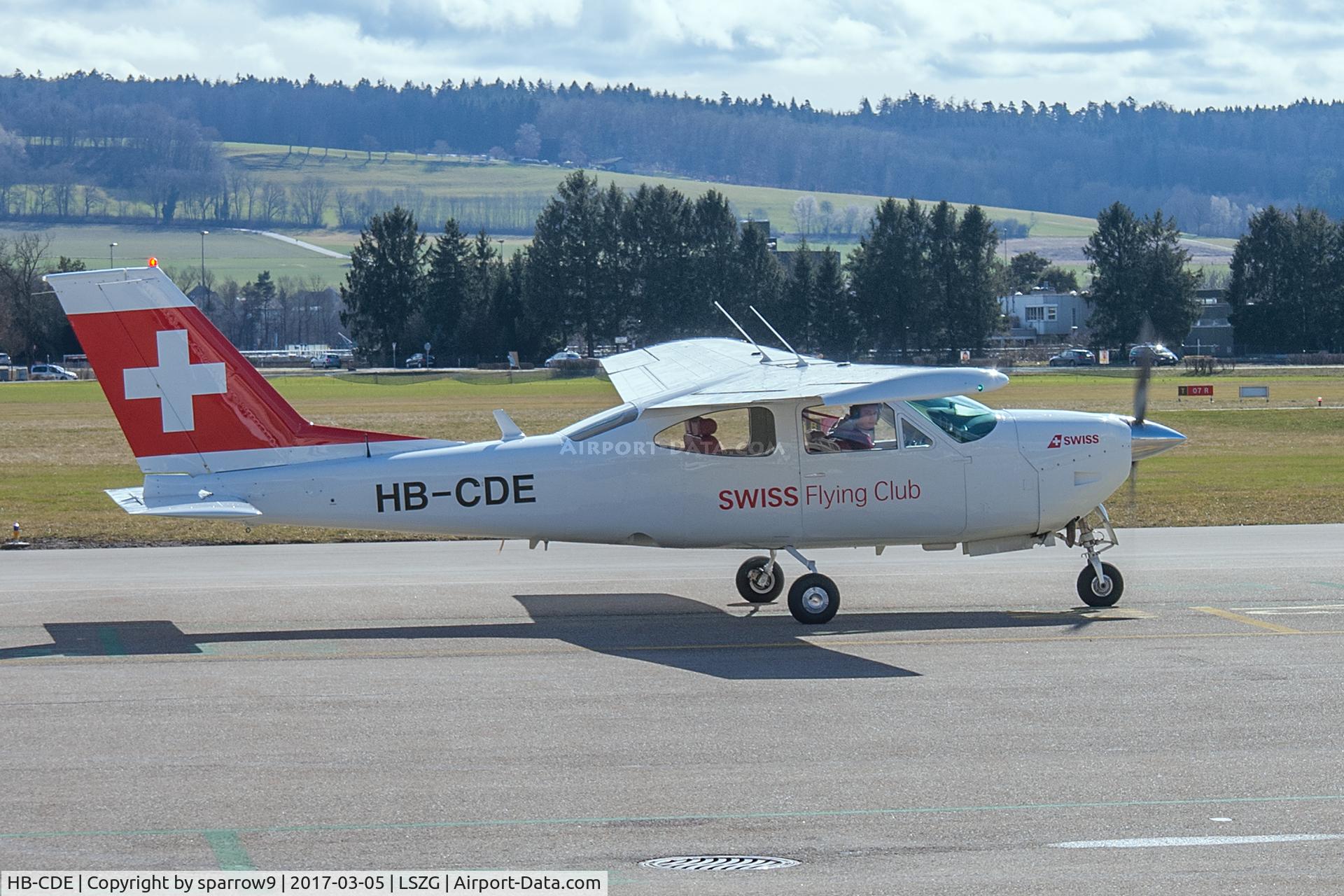 HB-CDE, 1973 Reims F177RG Cardinal RG C/N F177RG0077, New owner, new paint-scheme.