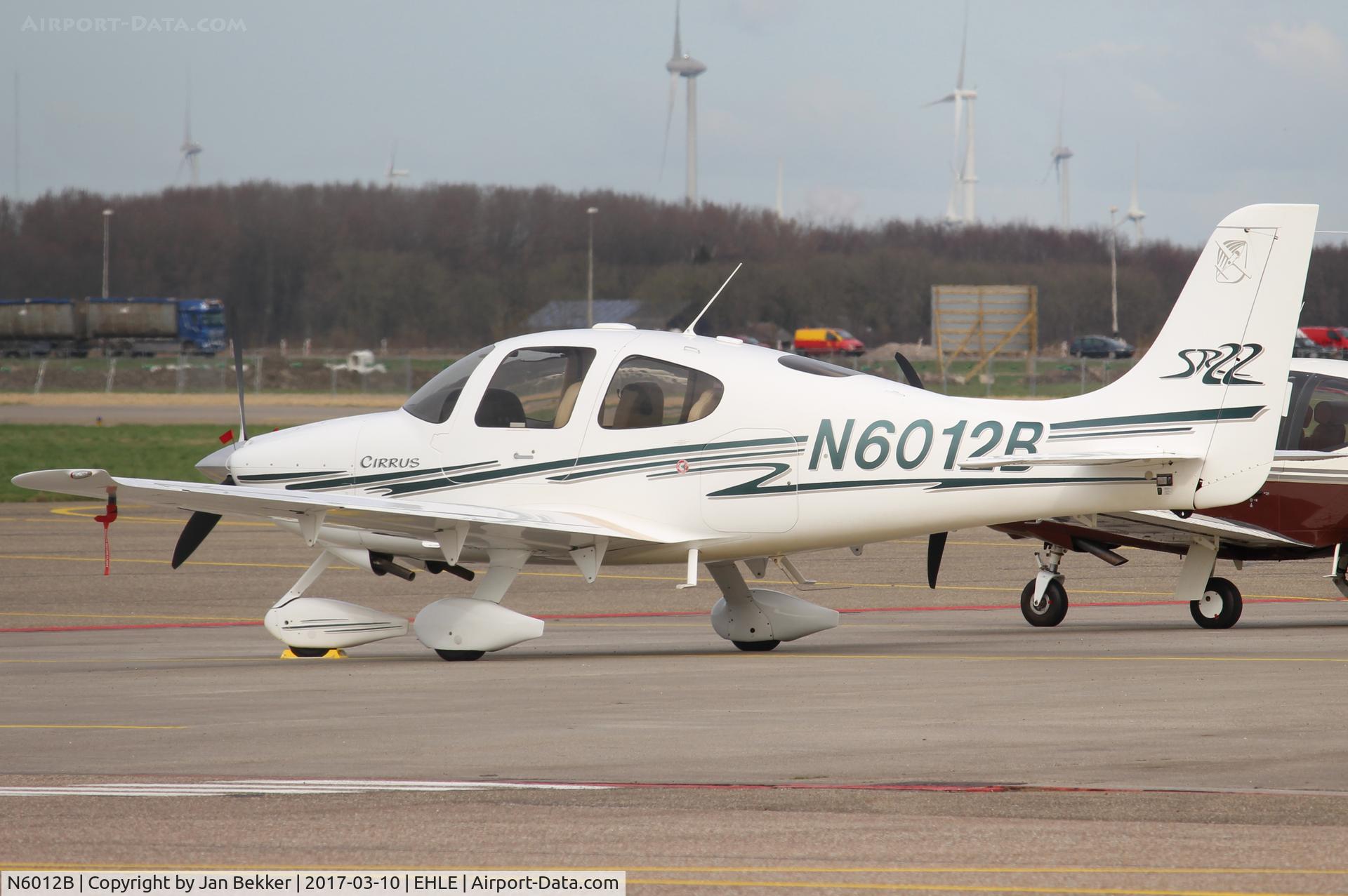 N6012B, 2003 Cirrus SR22 C/N 0598, Lelystad Airport