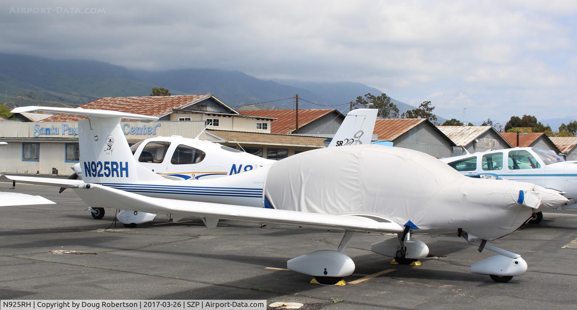 N925RH, 2002 Diamond DA-40 Diamond Star C/N 40.212, 2002 Diamond Aircraft Inds. DA40 DIAMOND STAR, Lycoming IO-360-M1A+ 180 Hp