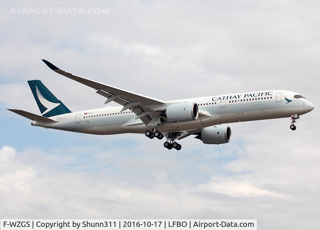 F-WZGS, 2016 Airbus A350-941 C/N 046, C/n 0046 - To be B-LRF