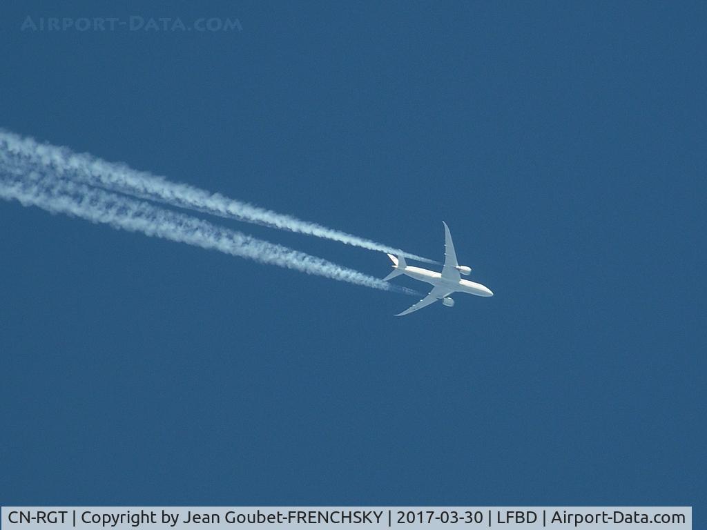 CN-RGT, 2016 Boeing 787-8 Dreamliner C/N 35509, RAM760R, Casablanca to Paris Orly