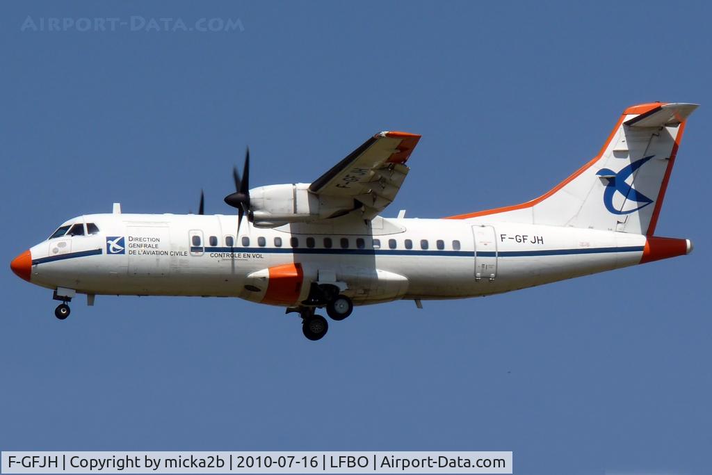 F-GFJH, 1987 ATR 42-300 C/N 049, Landing