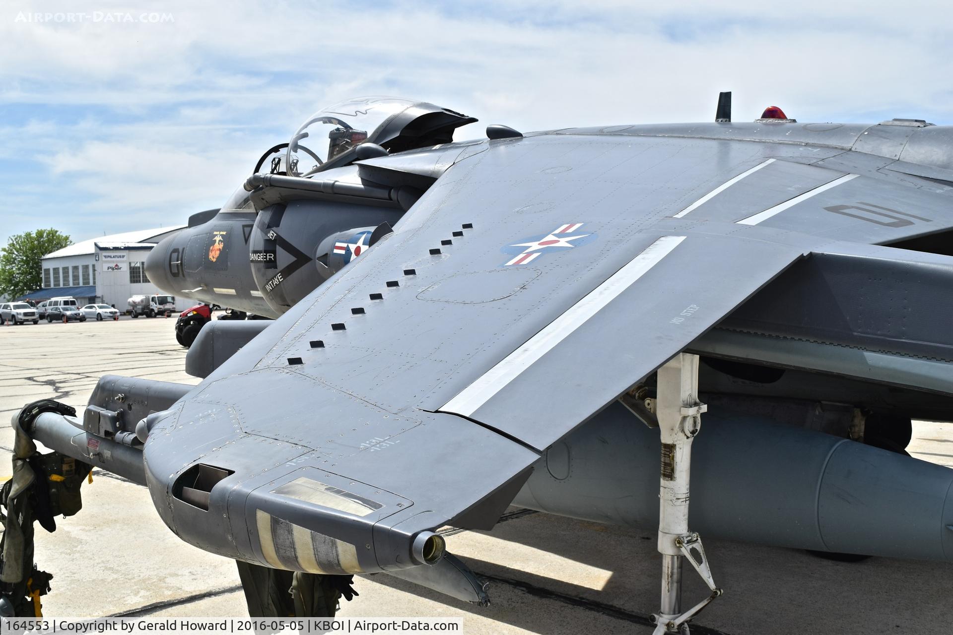 164553, McDonnell Douglas AV-8B+ Harrier II C/N 238, VMA-211	“Avengers”, MCAS Yuma, AZ.