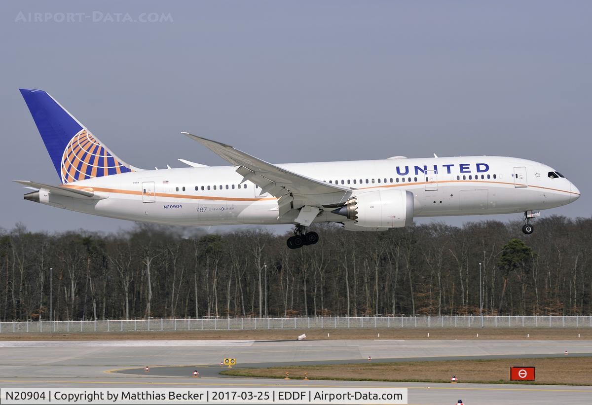 N20904, 2012 Boeing 787-8 Dreamliner C/N 34824, N20904
