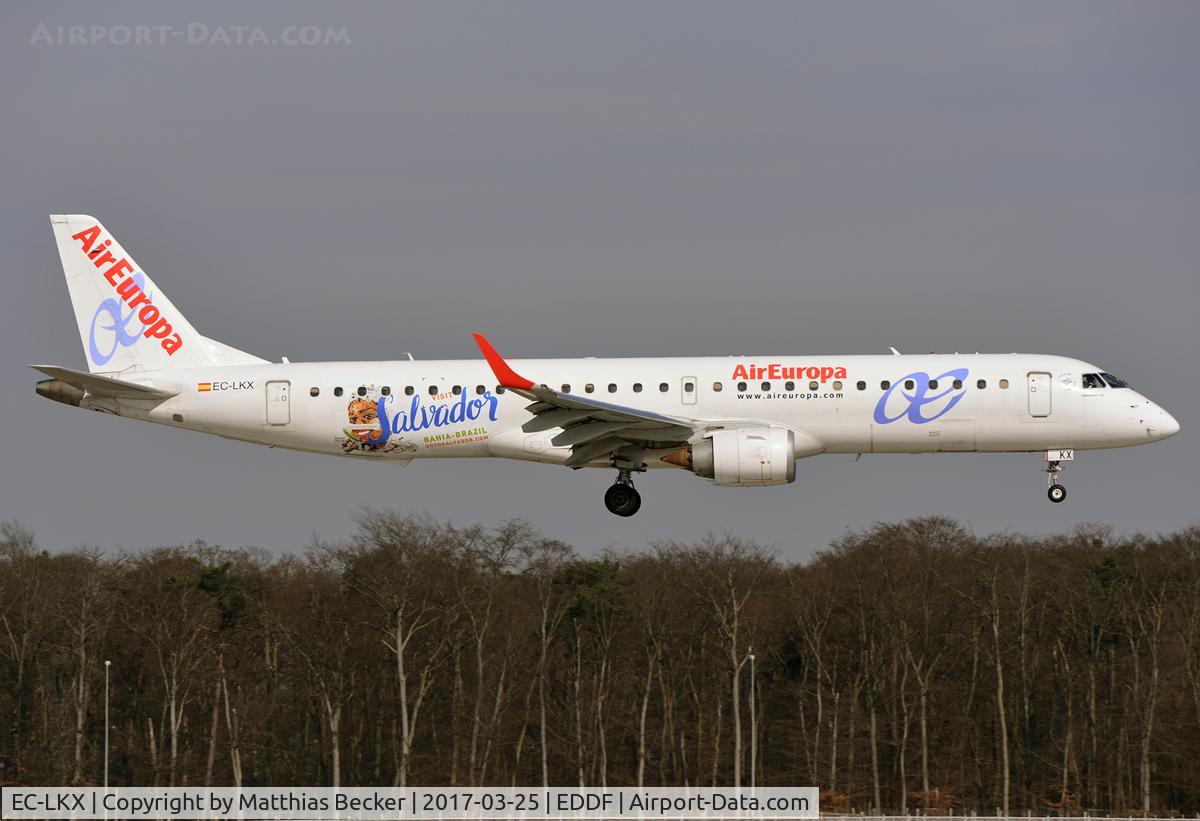 EC-LKX, 2011 Embraer 195LR  (ERJ-190-200LR) C/N 19000437, EC-LKX