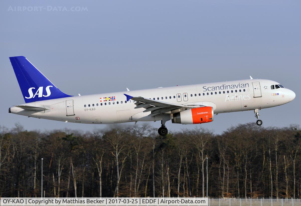 OY-KAO, 2006 Airbus A320-232 C/N 2990, OY-KAO