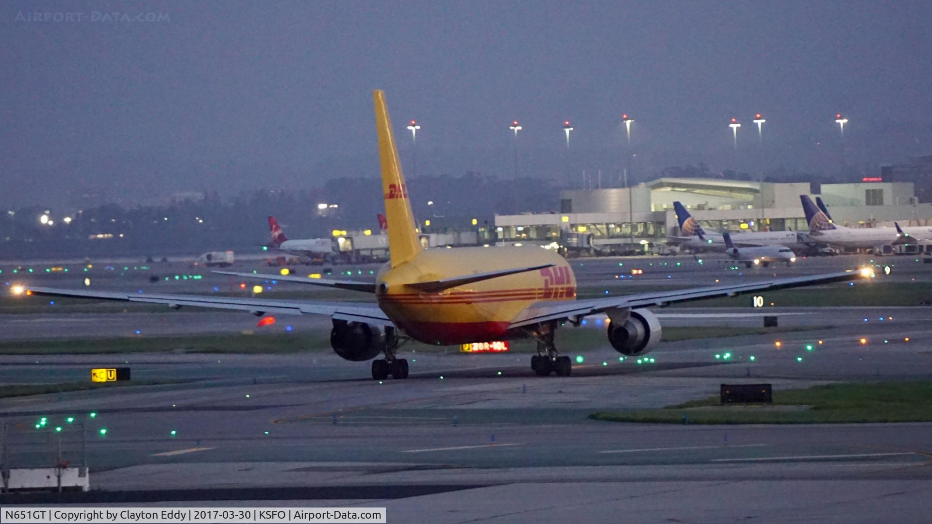 N651GT, 1983 Boeing 767-231 C/N 22570, SFO 2017
