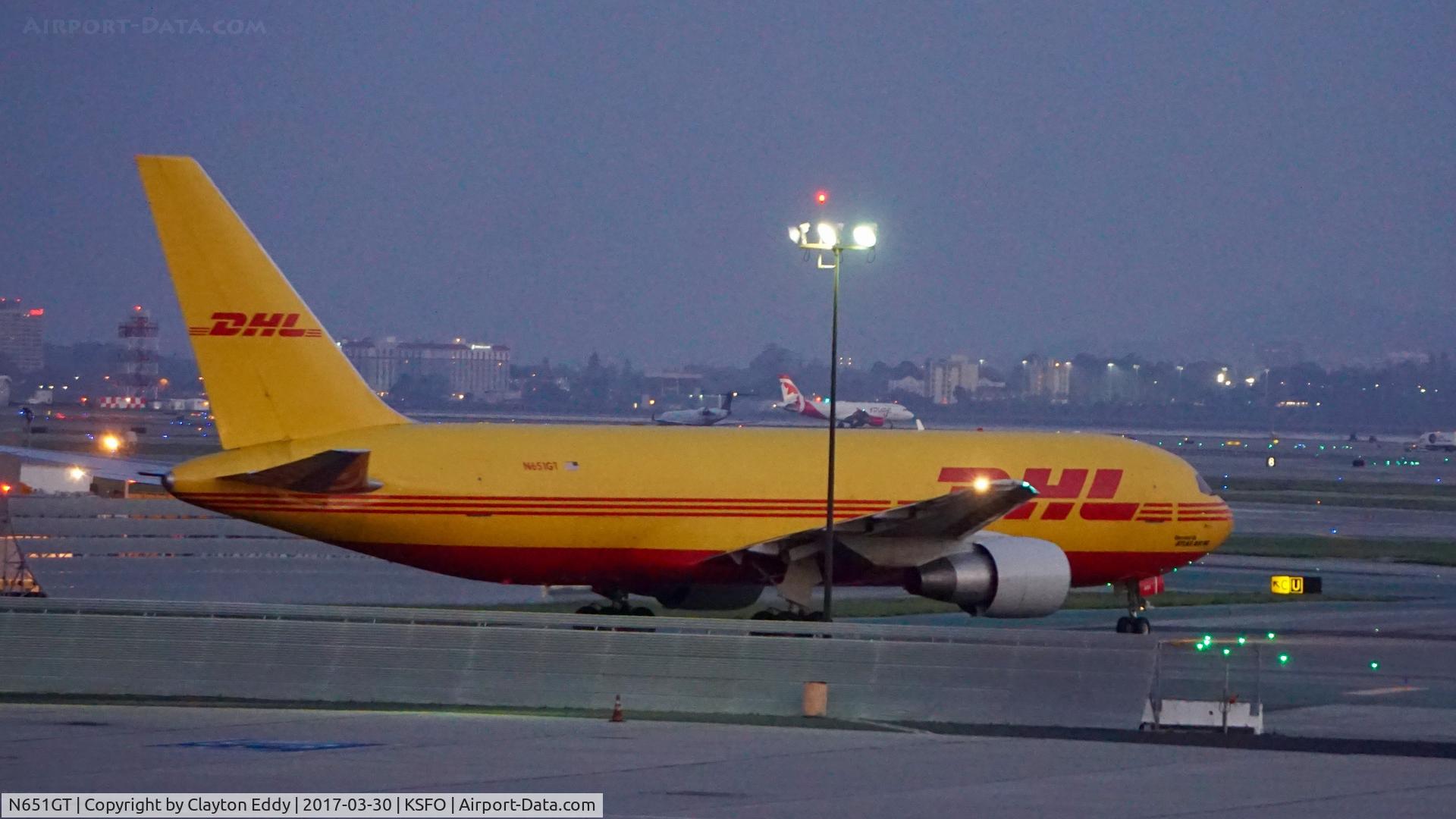 N651GT, 1983 Boeing 767-231 C/N 22570, SFO 2017