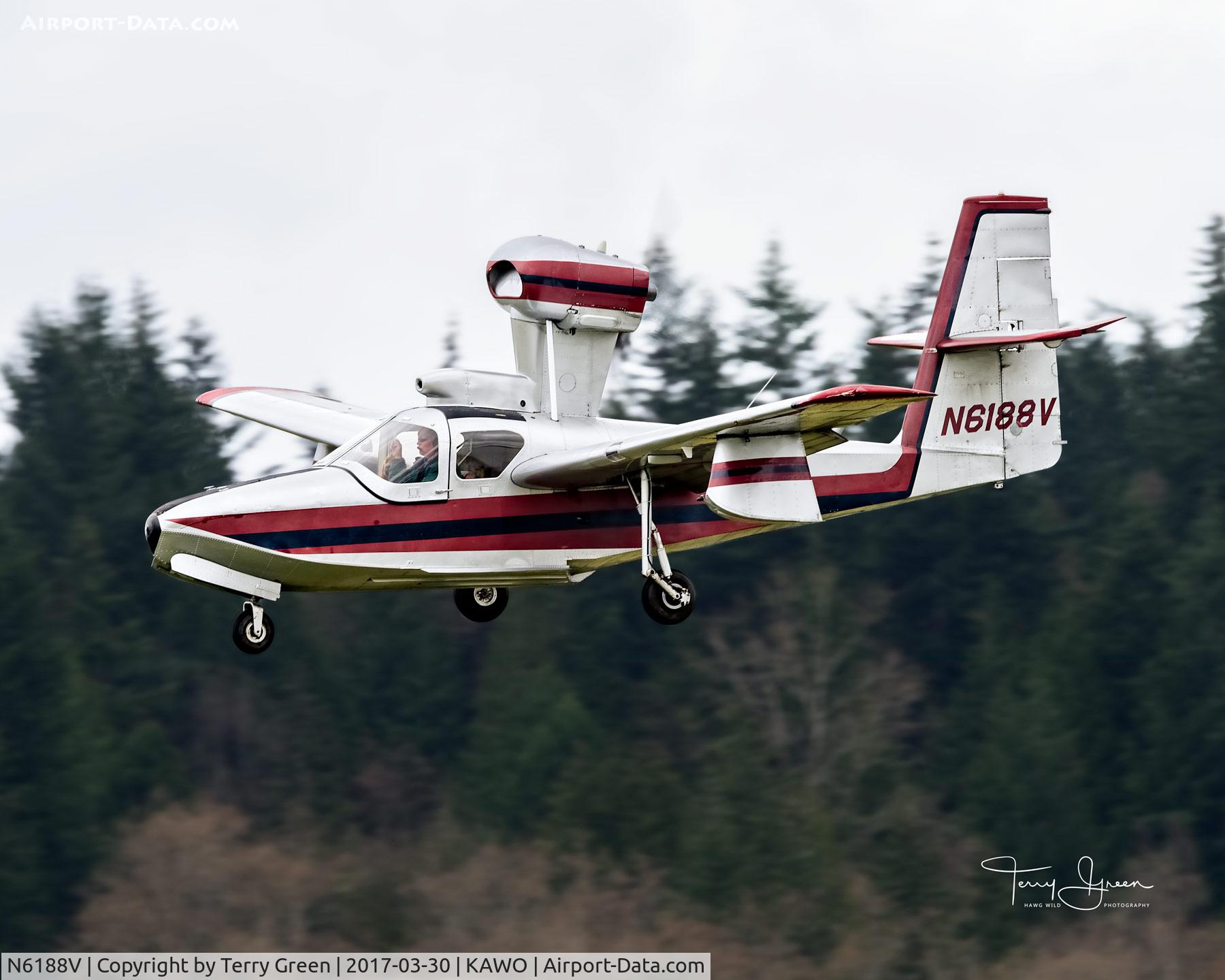 N6188V, 1977 Consolidated Aeronautics Inc. LAKE LA-4-200 C/N 841, KAWO