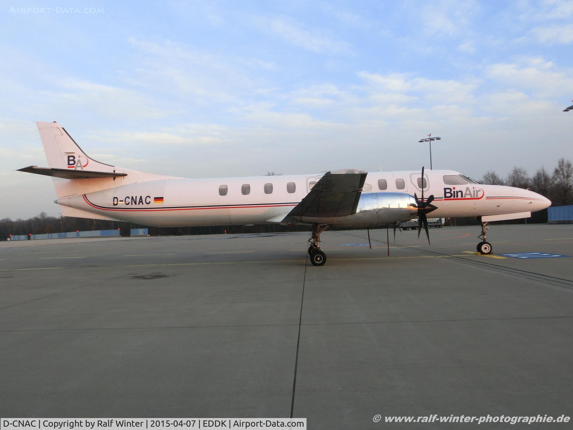 D-CNAC, 1996 Fairchild SA-227DC Metro 23 C/N DC-895B, Fairchild SA227-DC Metro 23 - BID BinAir - DC-895B - D-CNAC - 07.04.2015 - CGN