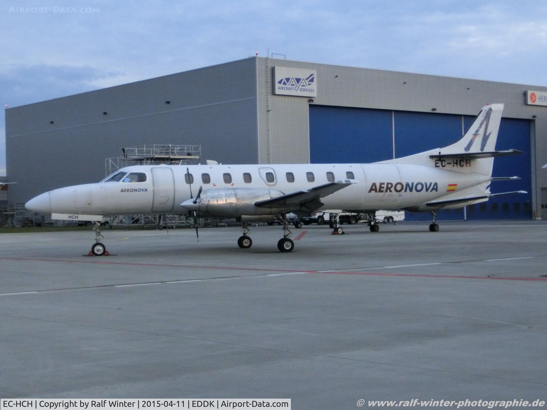 EC-HCH, 1986 Swearingen SA-226T Metro III C/N AC-658B, Fairchild Swearingen SA227-AC Metro III - OVA Aeronove - AC-658B - EC-HCH - 11.04.2015 - CGN