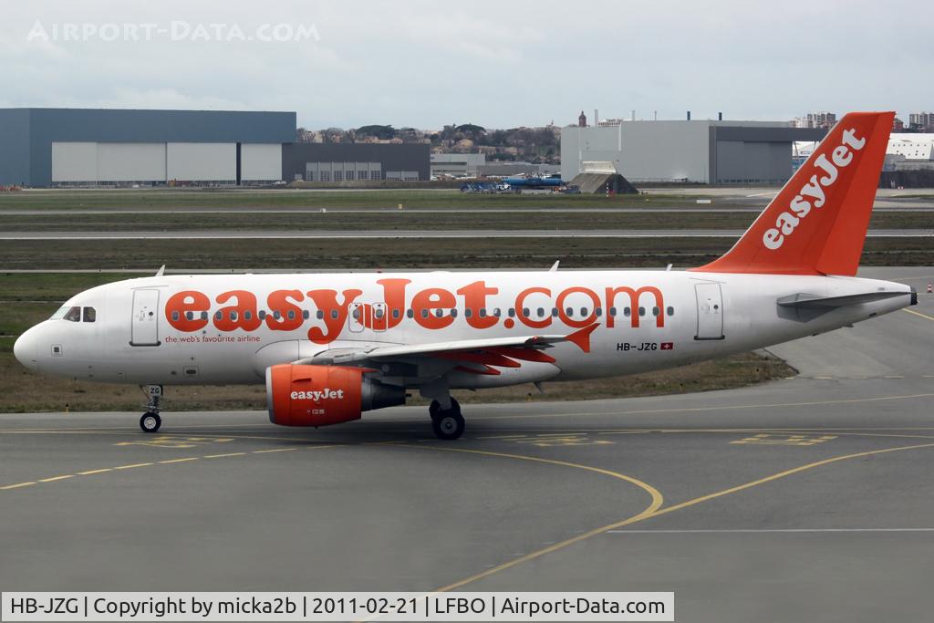 HB-JZG, 2004 Airbus A319-111 C/N 2196, Taxiing