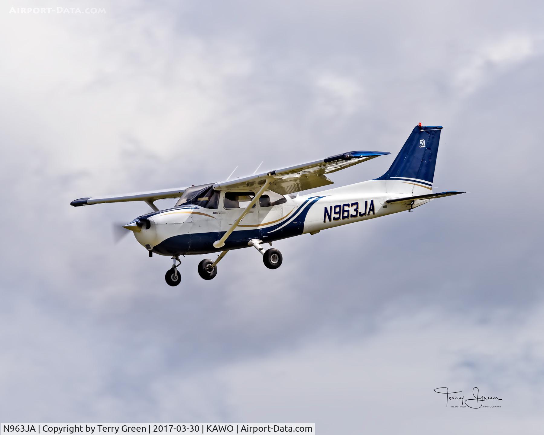 N963JA, 2007 Cessna 172S C/N 172S10521, KAWO